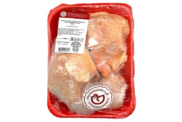 Межениновская ПФ Бедро куриное н/к 1 кг подложка Россия